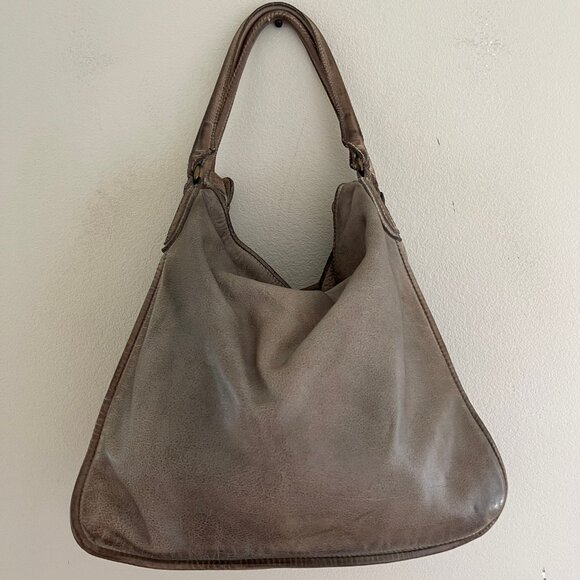 REPTILE's HOUSE Large Brown Faux Crocodile Leather Shoulder Bag: NWOT! - Picture 2 of 9